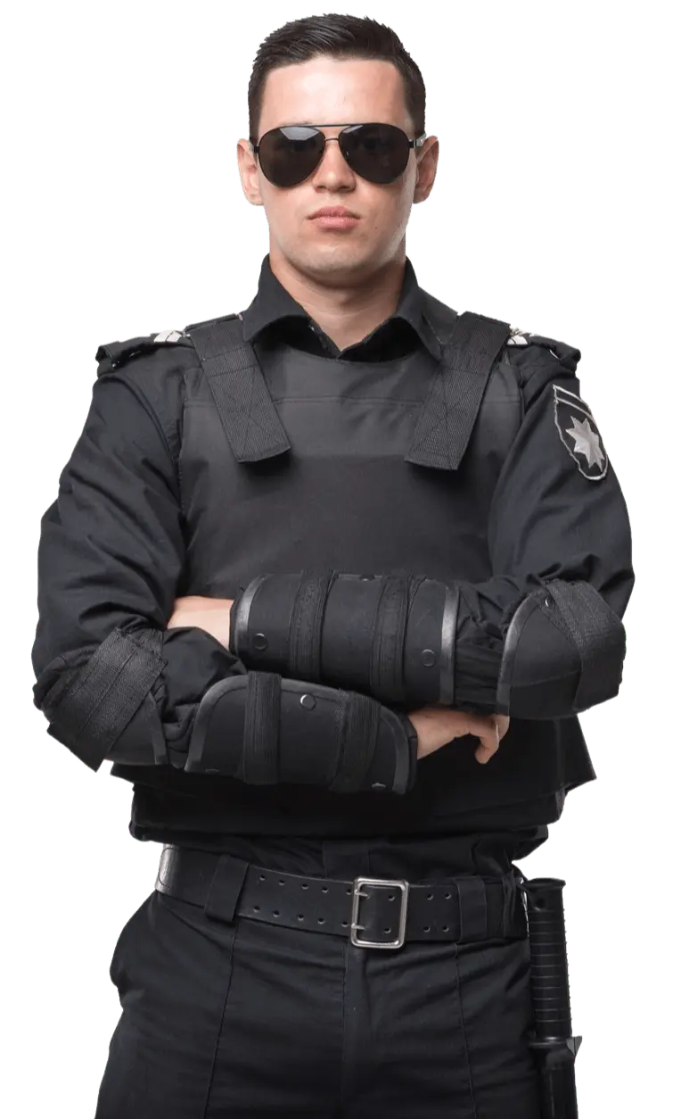 Security guard in uniform - Ranger Security Agency